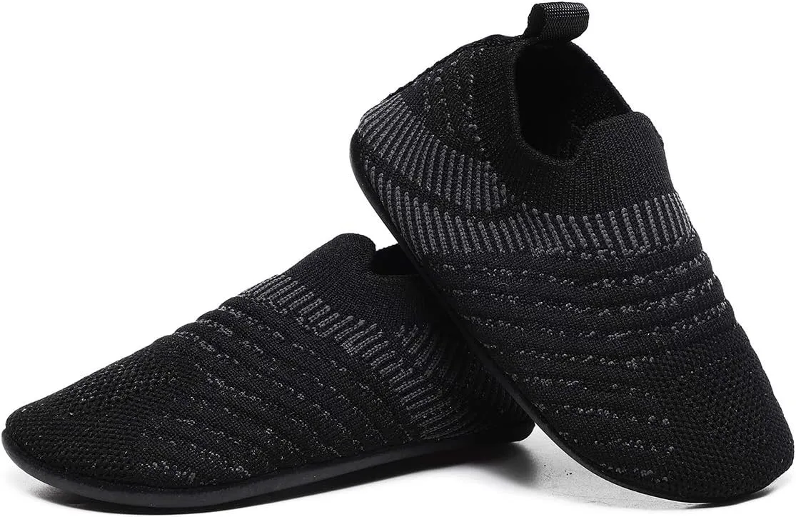 ditont Toddler Slippers Non-Slip Lightweight Comfortable Kids Indoor Grip House Home Shoes for Boys Girl