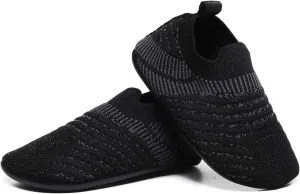 ditont Toddler Slippers Non-Slip Lightweight Comfortable Kids Indoor Grip House Home Shoes for Boys Girl