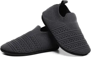 ditont Toddler Slippers Non-Slip Lightweight Comfortable Kids Indoor Grip House Home Shoes for Boys Girl
