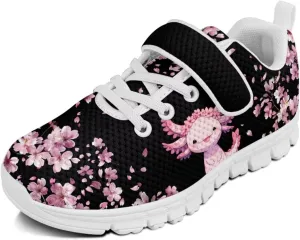 Doojoayie Athletic Shoes for Kids Girls for Active Kids Play Running Jogging Shoes