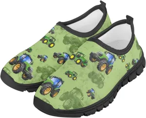Doojoayie Boys Slip On Sneakers Breathable for Active Child Summer Sport Shoes