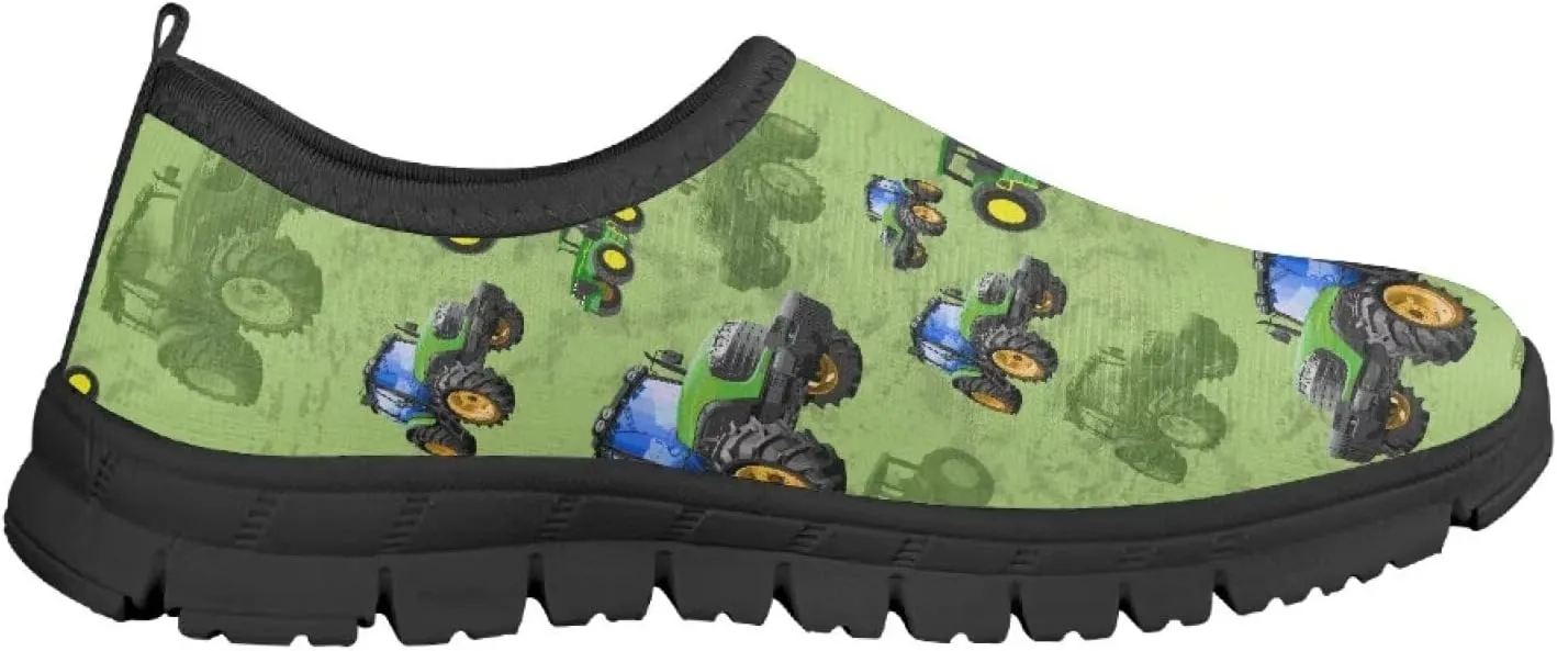 Doojoayie Boys Slip On Sneakers Breathable for Active Child Summer Sport Shoes