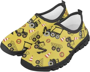 Doojoayie Boys Slip On Sneakers Breathable for Active Child Summer Sport Shoes