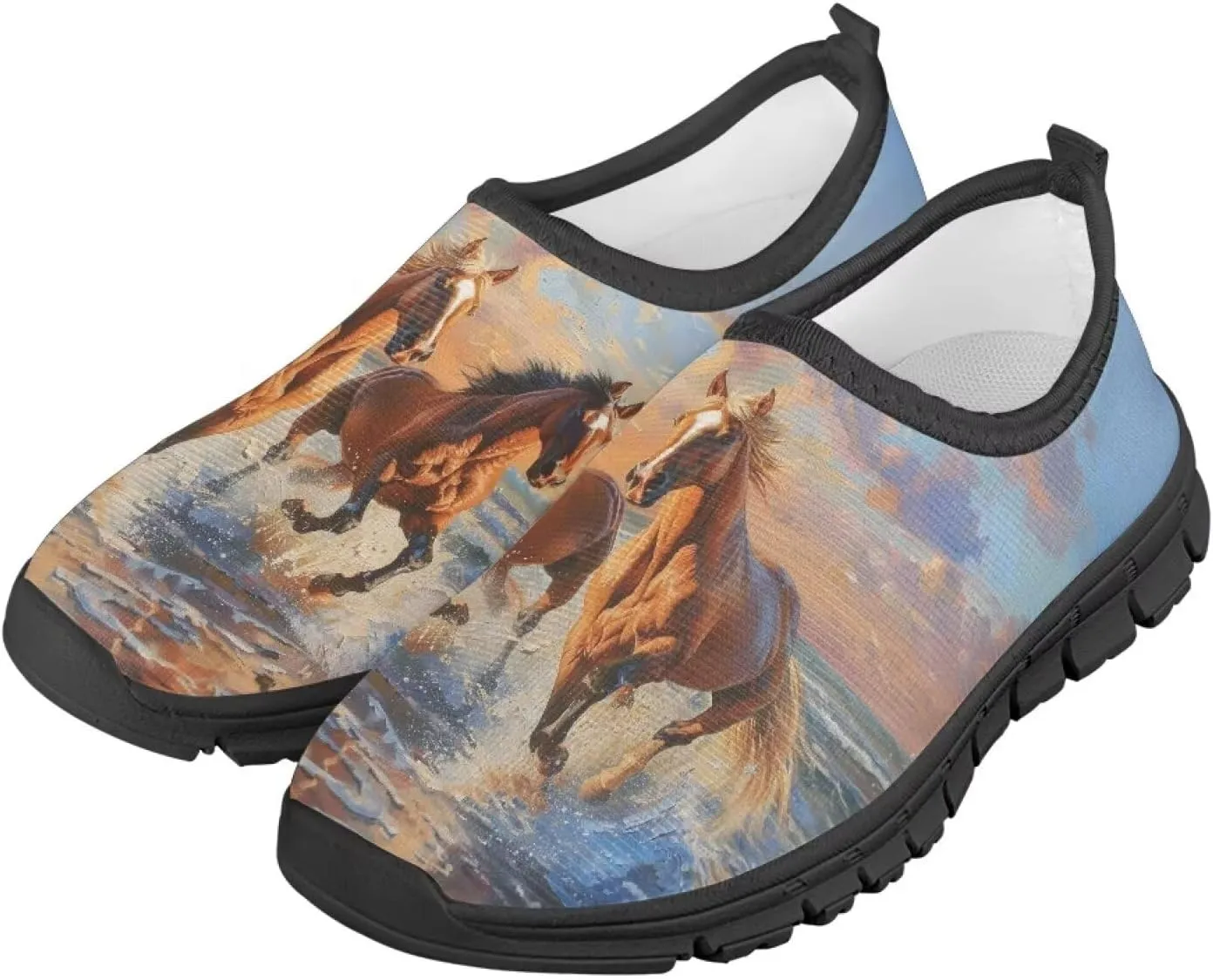 Doojoayie Boys Slip On Sneakers Breathable for Active Child Summer Sport Shoes