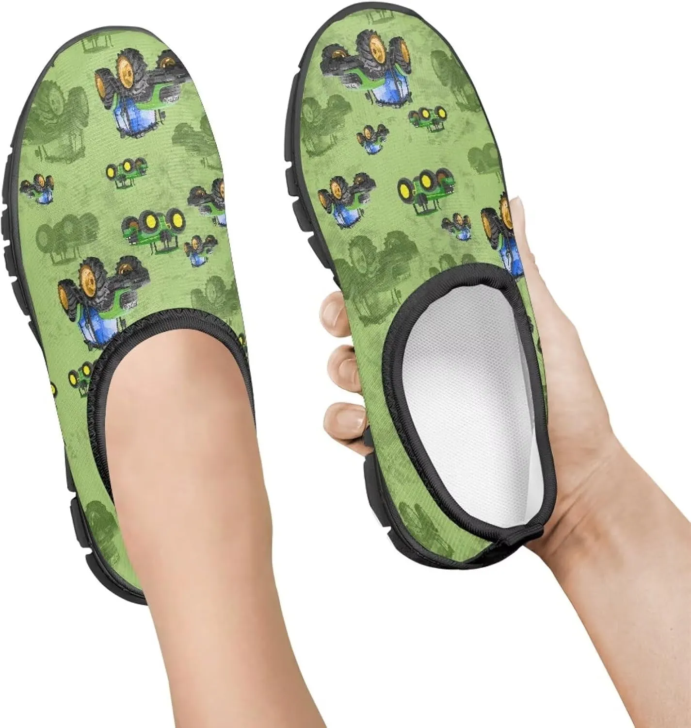 Doojoayie Boys Slip On Sneakers Breathable for Active Child Summer Sport Shoes