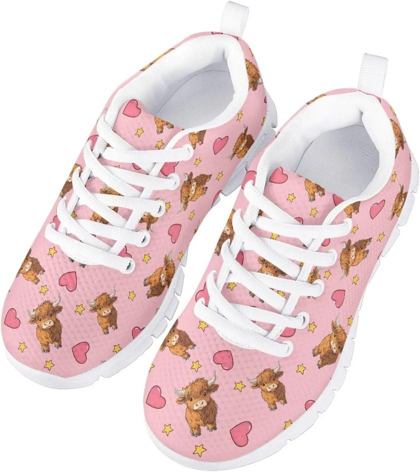 Doojoayie Little Girls Running Shoes Tennis Shoes for Kids School Casual Sneakers