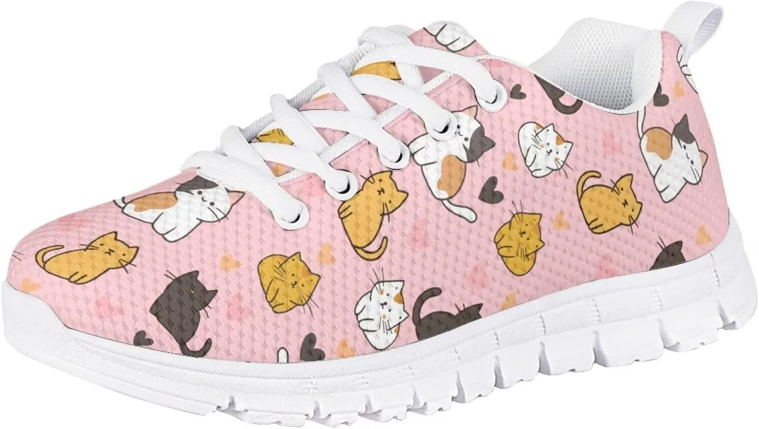 Doojoayie Little Girls Running Shoes Tennis Shoes for Kids School Casual Sneakers