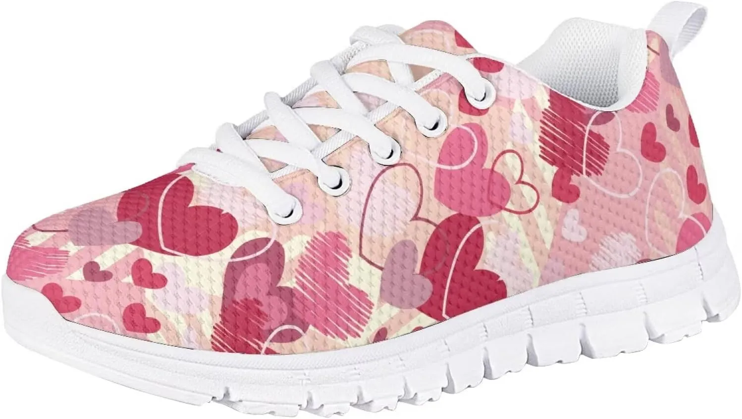 Doojoayie Little Girls Running Shoes Tennis Shoes for Kids School Casual Sneakers