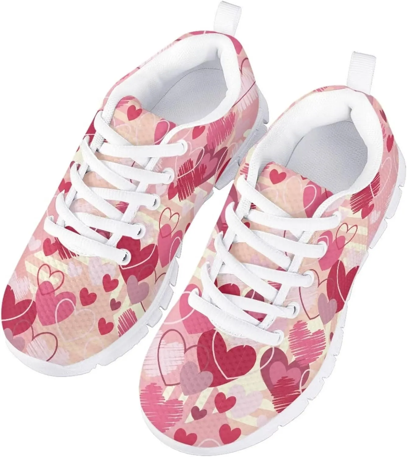 Doojoayie Little Girls Running Shoes Tennis Shoes for Kids School Casual Sneakers