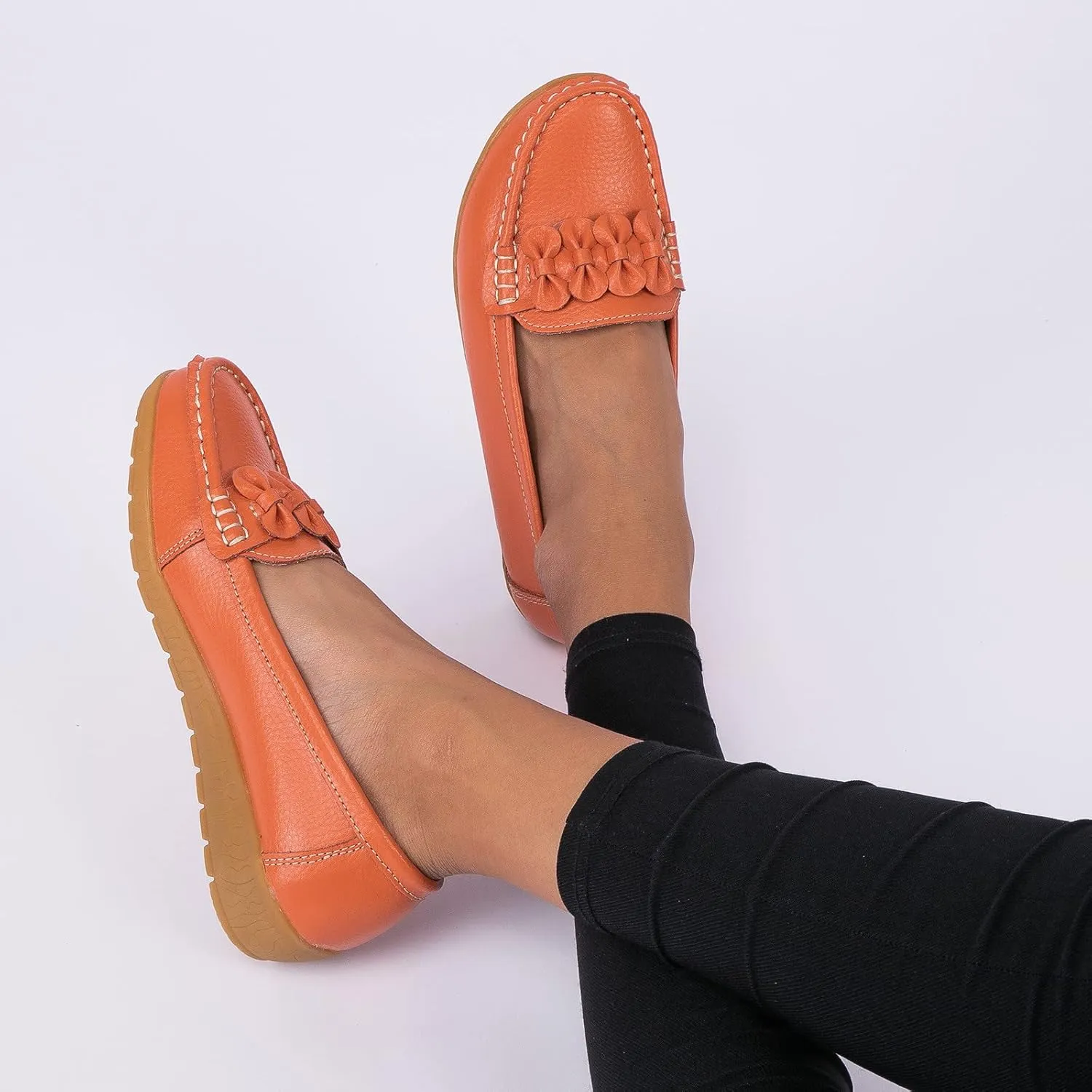 Dress Shoes for Women Business Casual Mens Loafers Loafers for Women CasualCover Heel Round Toe Christmas Tennis Shoes for Women Non Slip Work Shoes for Men