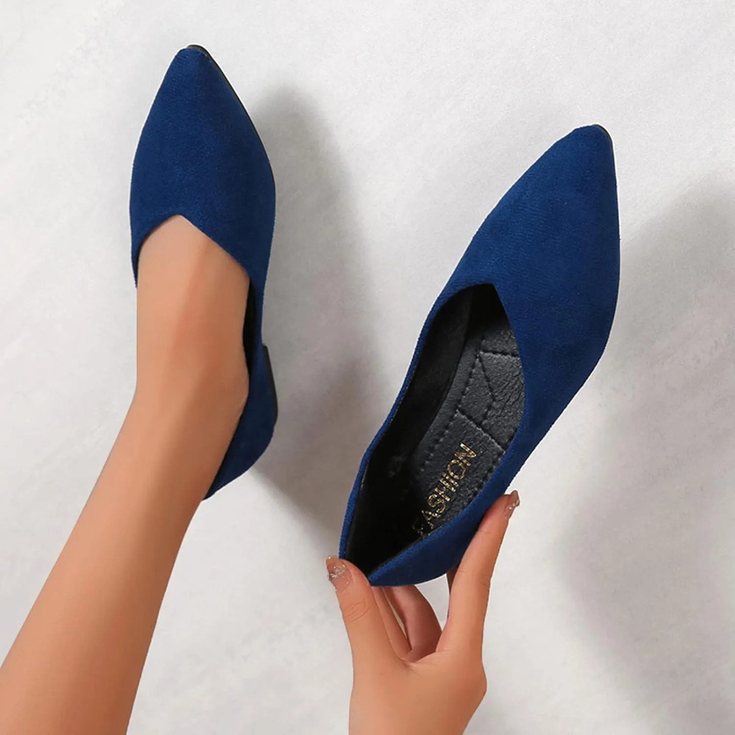 Dress Shoes for Women Business Casual Mens Loafers Loafers for Women CasualCover Heel Round Toe Christmas Tennis Shoes for Women Non Slip Work Shoes for Men