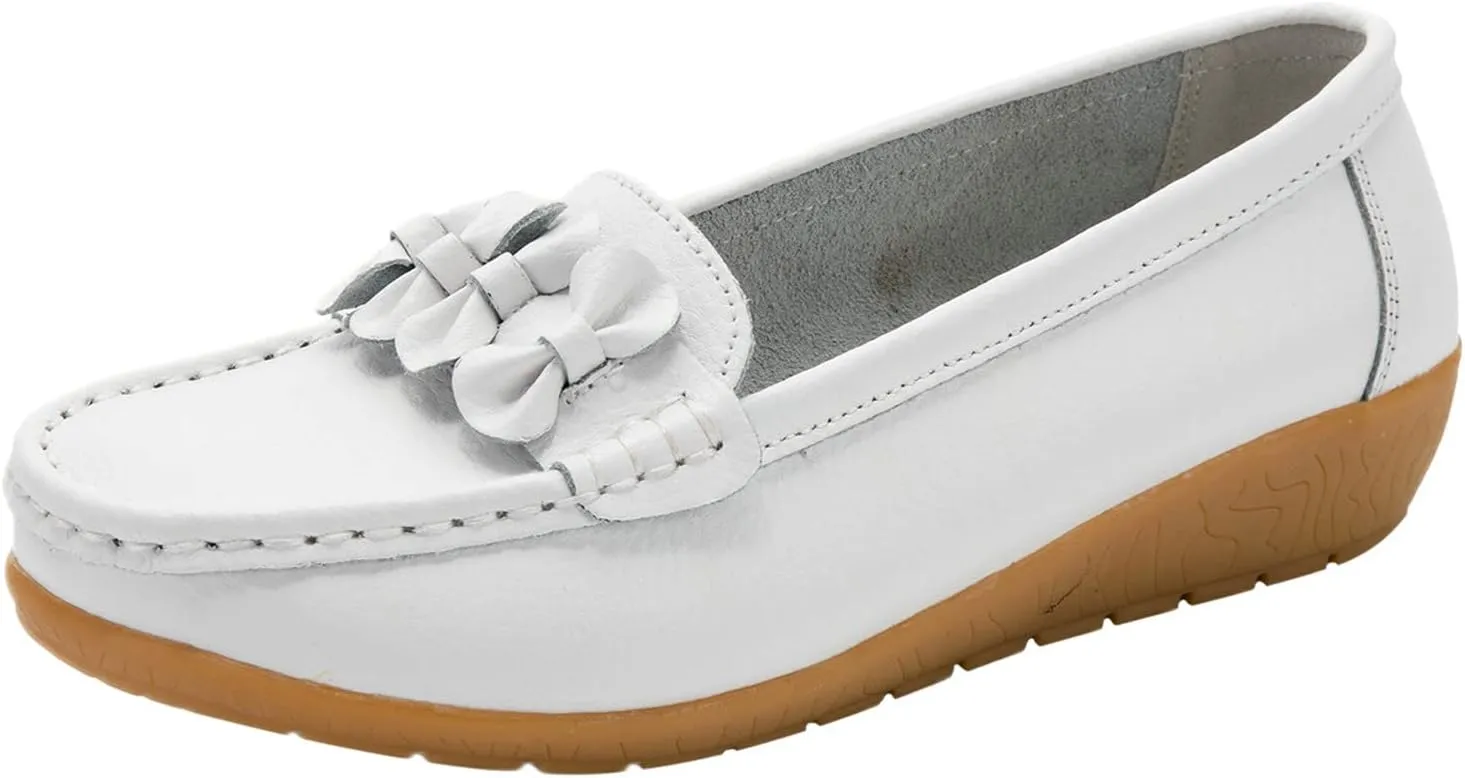 Dress Shoes for Women Business Casual Mens Loafers Loafers for Women CasualCover Heel Round Toe Christmas Tennis Shoes for Women Non Slip Work Shoes for Men