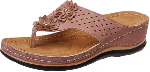 Eduavar Summer Sandals for Women 2023, Sandals Women Dressy Summer Breathable Flip Flops Summer Beach Sandals Slippers