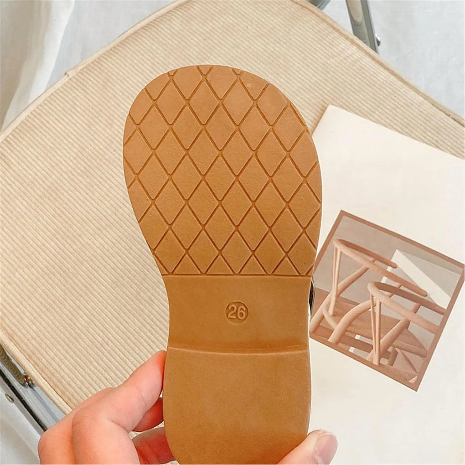 EnJoCho Girls Fashion Shoes Girls Leather Bow Design Soft Round Toe Princess Dress Flat Shoes(Toddler/Little Kid/Big Kids