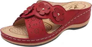 Fashion Slides Sandals for Women Open Toe Arch Support Slides Fashion Slippers Women's Pillow Slippers