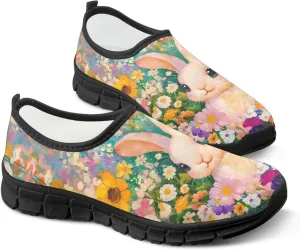 Fashion Sneakers for Women Lightweight Walking Casual Slip Ons Comfortable Art Painted Soft Athletic Travel Shoes for Ladies Festival Serise US Size 5.5-11.5