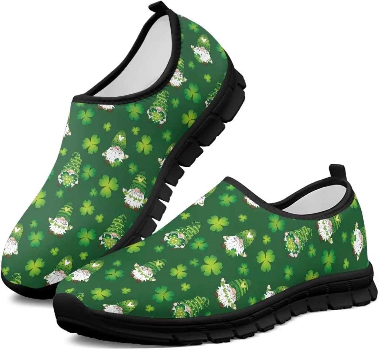 Fashion Sneakers for Women Lightweight Walking Casual Slip Ons Comfortable Art Painted Soft Athletic Travel Shoes for Ladies Festival Serise US Size 5.5-11.5