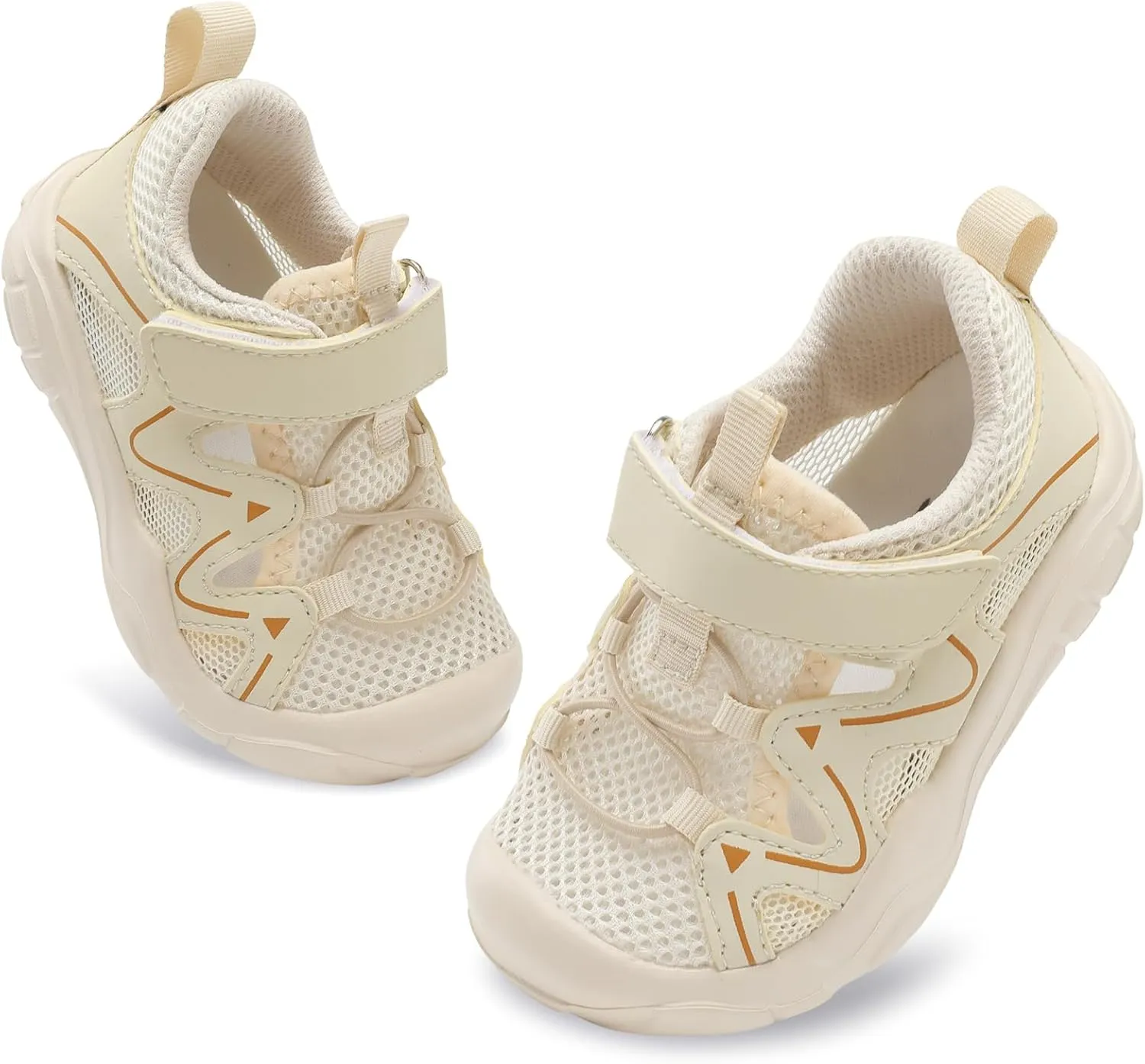 FEETCITY Wide Toddler Shoes Slip on Sneakers Boys Girls Toddler Tennis Shoes Sports Shoes Walking Shoes
