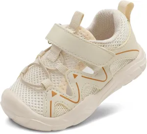 FEETCITY Wide Toddler Shoes Slip on Sneakers Boys Girls Toddler Tennis Shoes Sports Shoes Walking Shoes