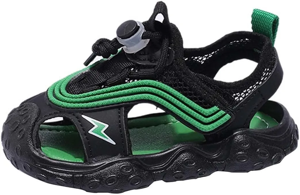 Flip Flop Boys Size 6 Infant Little Child Sandal Boy For Children Portable Breathable Mesh Surface Rubber Sole Fashion