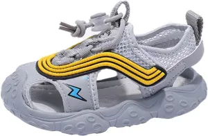 Flip Flop Boys Size 6 Infant Little Child Sandal Boy For Children Portable Breathable Mesh Surface Rubber Sole Fashion