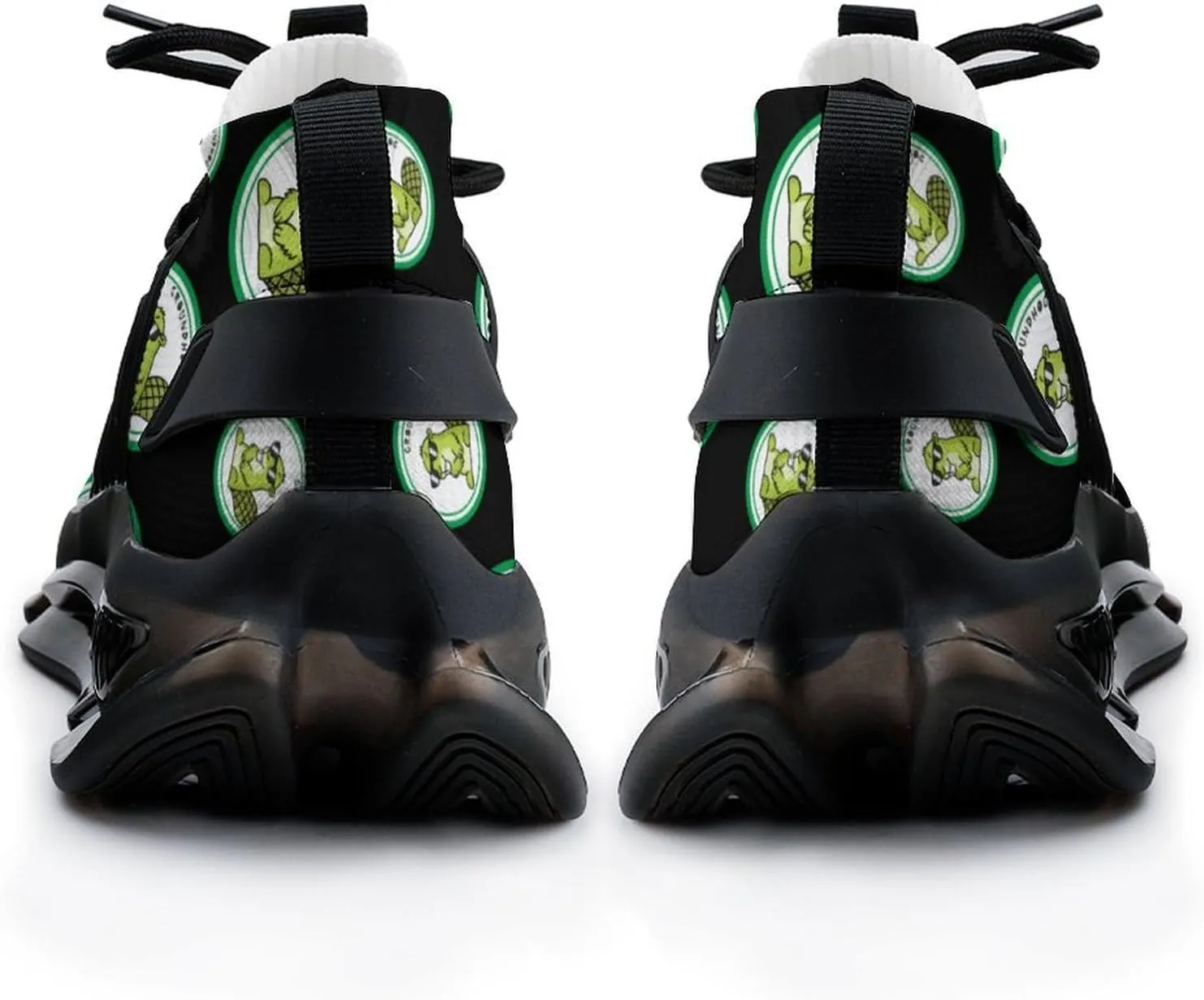Funny Groundhog Men's Running Shoes Lightweight Walking Shoe Breathable Sneaker