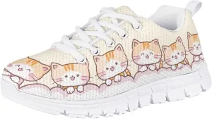 Girls Casual Sneakers Breathable Active Kids Tennis Shoes for Outdoor