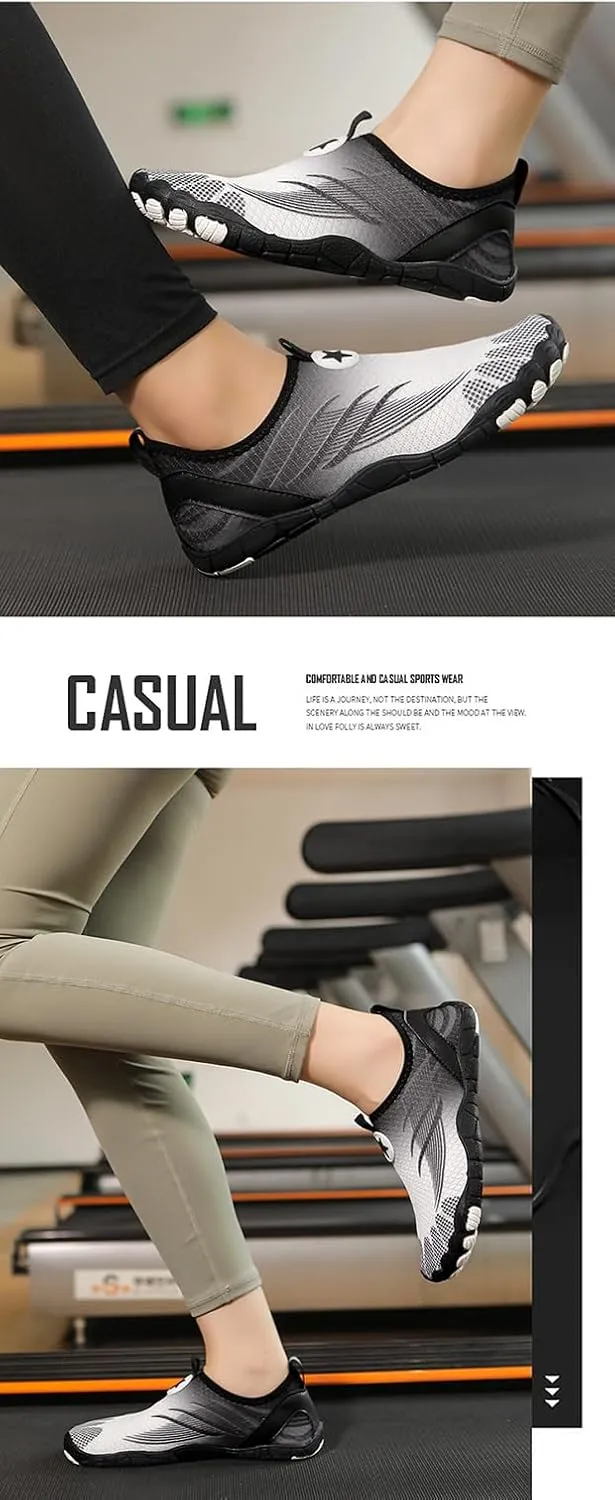 Grounded Footwear Barefoot Walking Shoes Women Men, Hike Barefoot Shoes, Hiking Footwear Barefoot Shoes Waterproof Breathable,Healthy & Non-Slip Barefoot Shoes with Wide Toe Box Quick Dry Shoes
