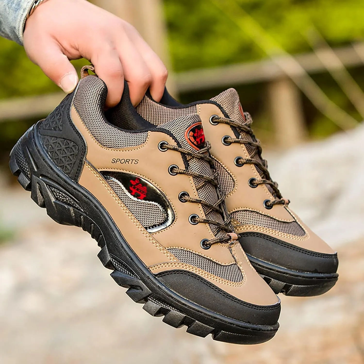Grounded Footwear for Men Comfortable Breathable Stretch Canvas Slip on Sneaker Lightweight Work Shoes for Men