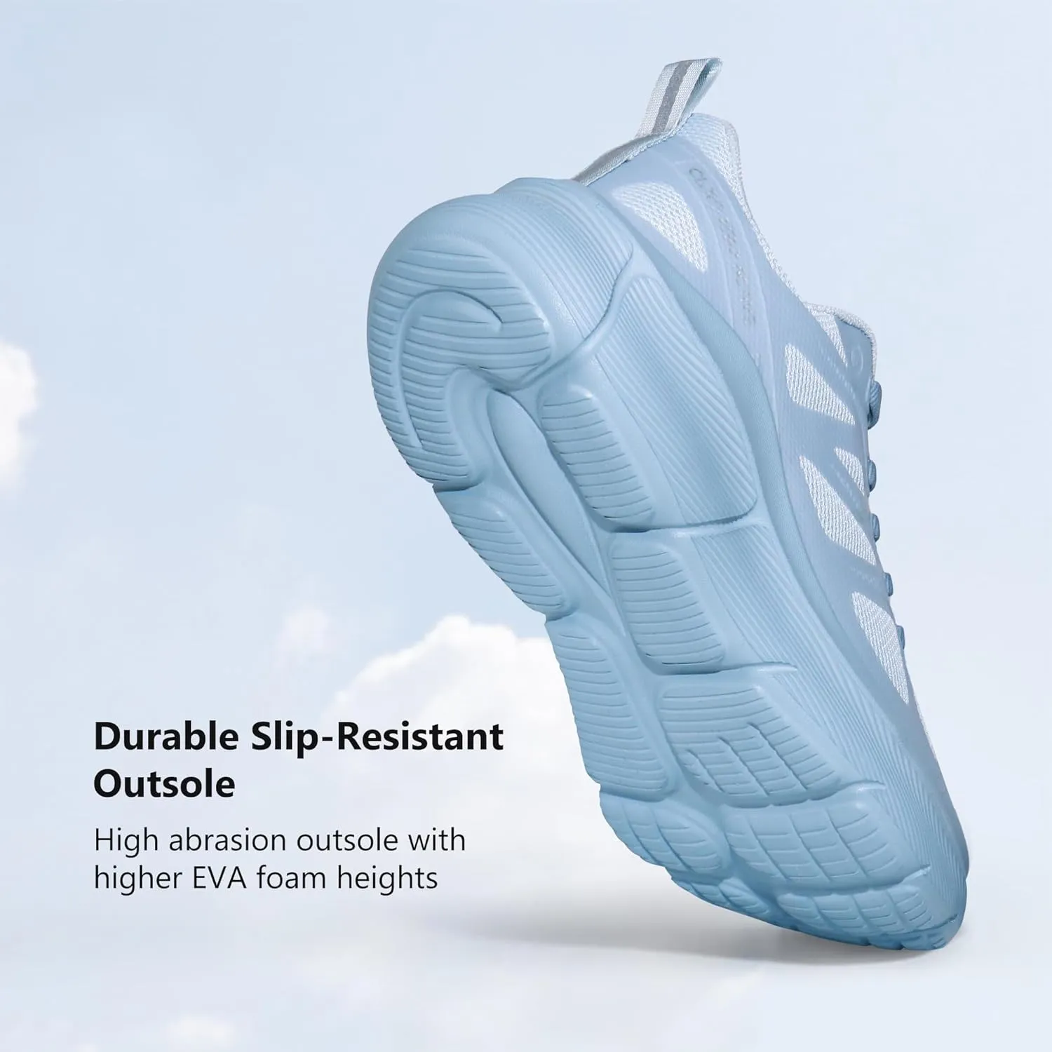 Hawkwell Women's Cloud Zero Active Walking Tennis Cushion Running Shoes Breathable Athletic Gym Workout Jogging Sports Sneakers Non Slip Medical Work Shoes