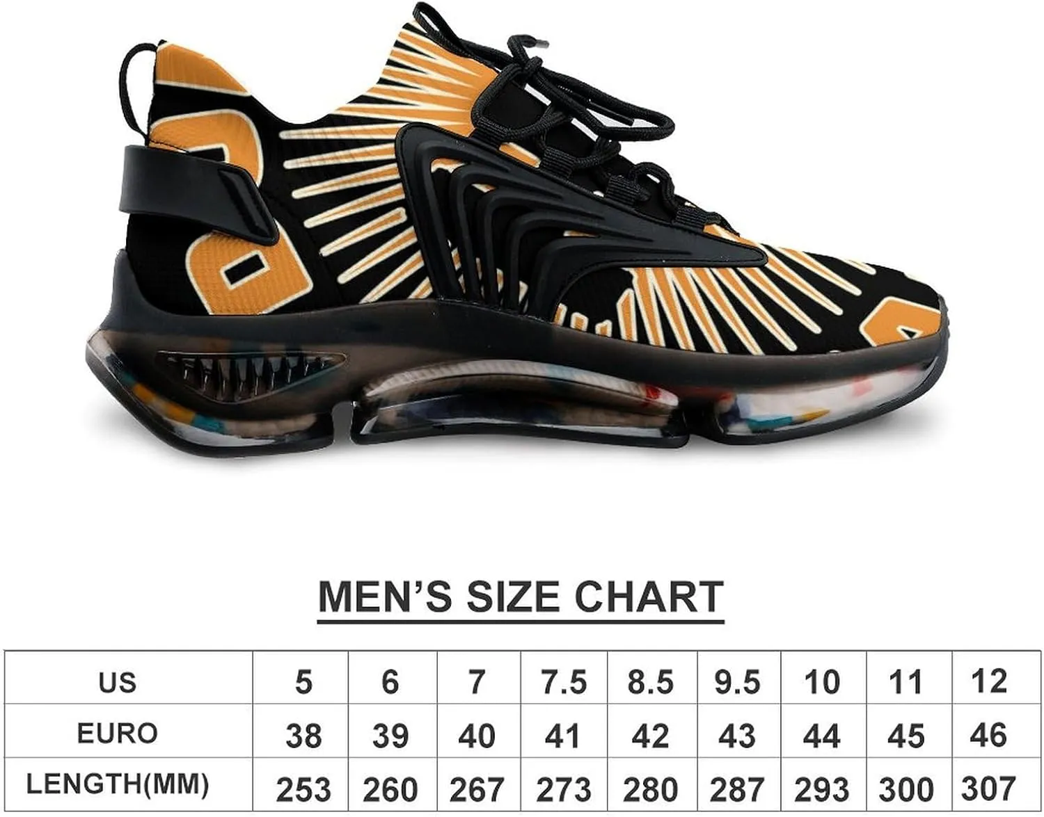 Hi I Don't Care Thanks Men's Running Shoes Lightweight Walking Shoe Breathable Sneaker