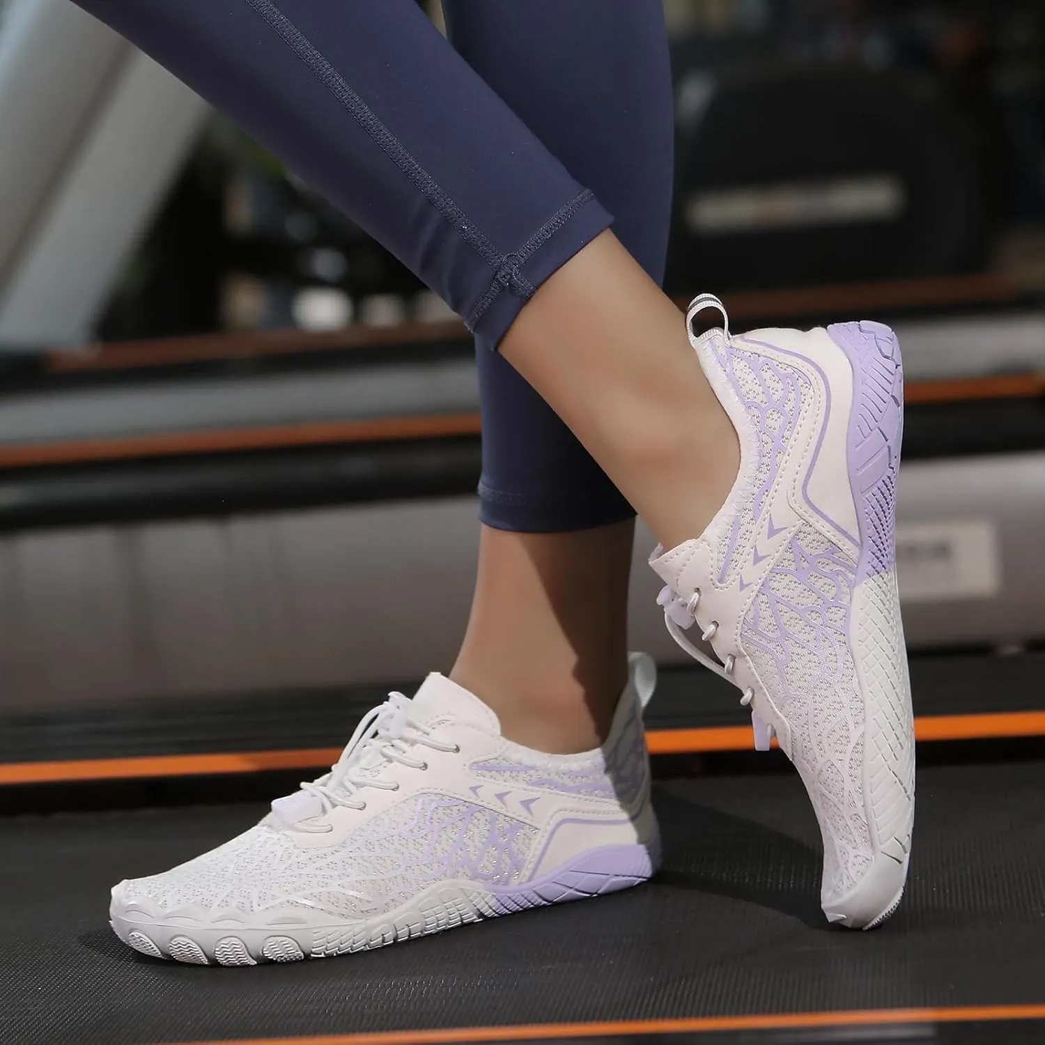 Hiking Footwear Barefoot Shoes Women Men, Pro Barefoot Shoes with Wide Toe Box Healthy & Non-Slip Breathable Beach Water Shoe Lightweight Walking Shoe Unisex Running Sneakers