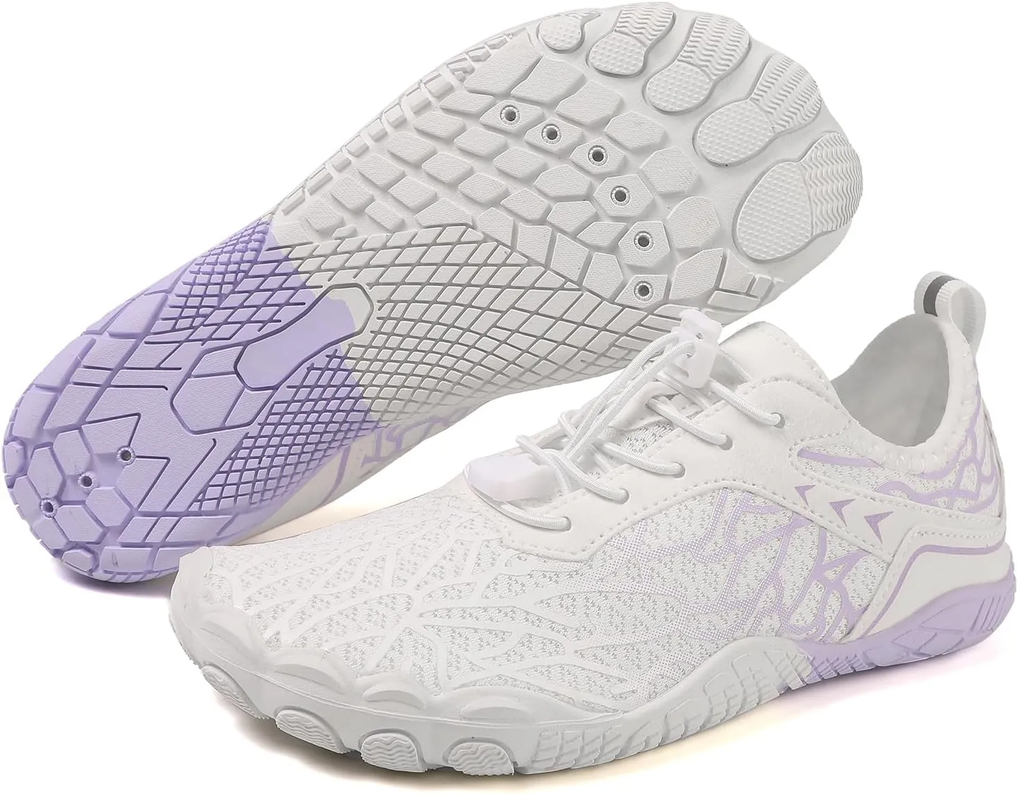 Hiking Footwear Barefoot Shoes Women Men, Pro Barefoot Shoes with Wide Toe Box Healthy & Non-Slip Breathable Beach Water Shoe Lightweight Walking Shoe Unisex Running Sneakers