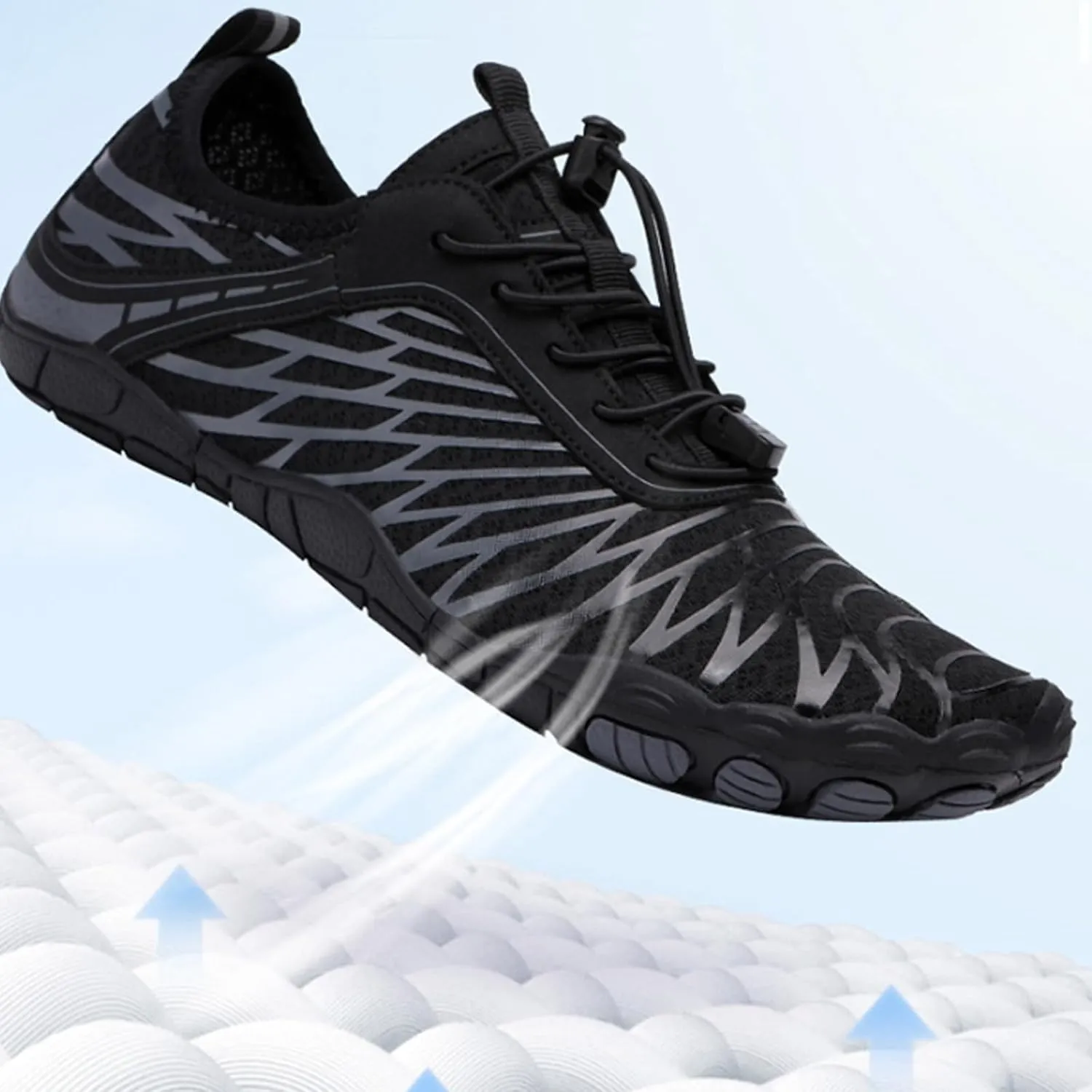 Hiking Footwear Barefoot Womens Mens, Pro - Healthy & Non-Slip Barefoot Shoes Unisex, Wide Toe Box Shoes for Men Women, Lightweight Breathable Outdoor Athletic Hike Shoe