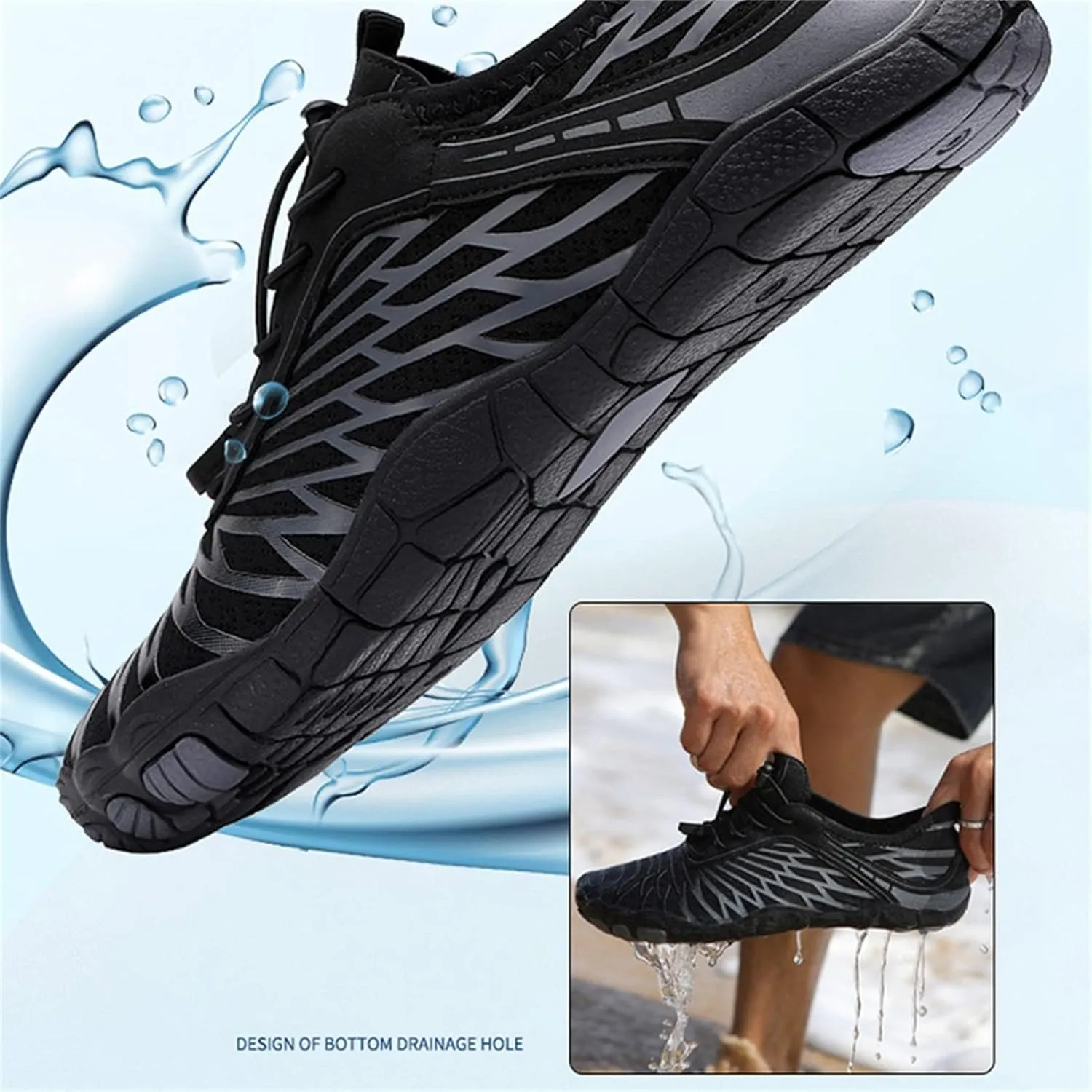 Hiking Footwear Barefoot Womens Mens, Pro - Healthy & Non-Slip Barefoot Shoes Unisex, Wide Toe Box Shoes for Men Women, Lightweight Breathable Outdoor Athletic Hike Shoe