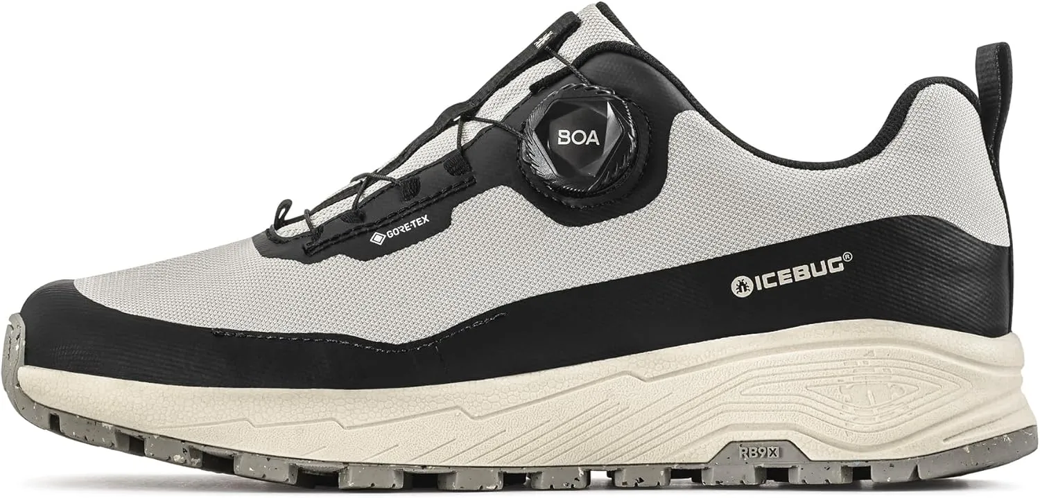 Icebug Haze RB9X GTX – Men's Waterproof Walking Shoe, All-Weather Protection, BOA® Fit System, High-Traction Grip
