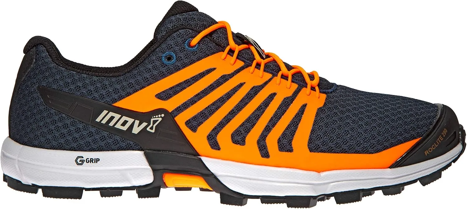 Inov-8 Men's Roclite G 290 V2 Lightweight Graphene G-Grip Trail Running Shoes
