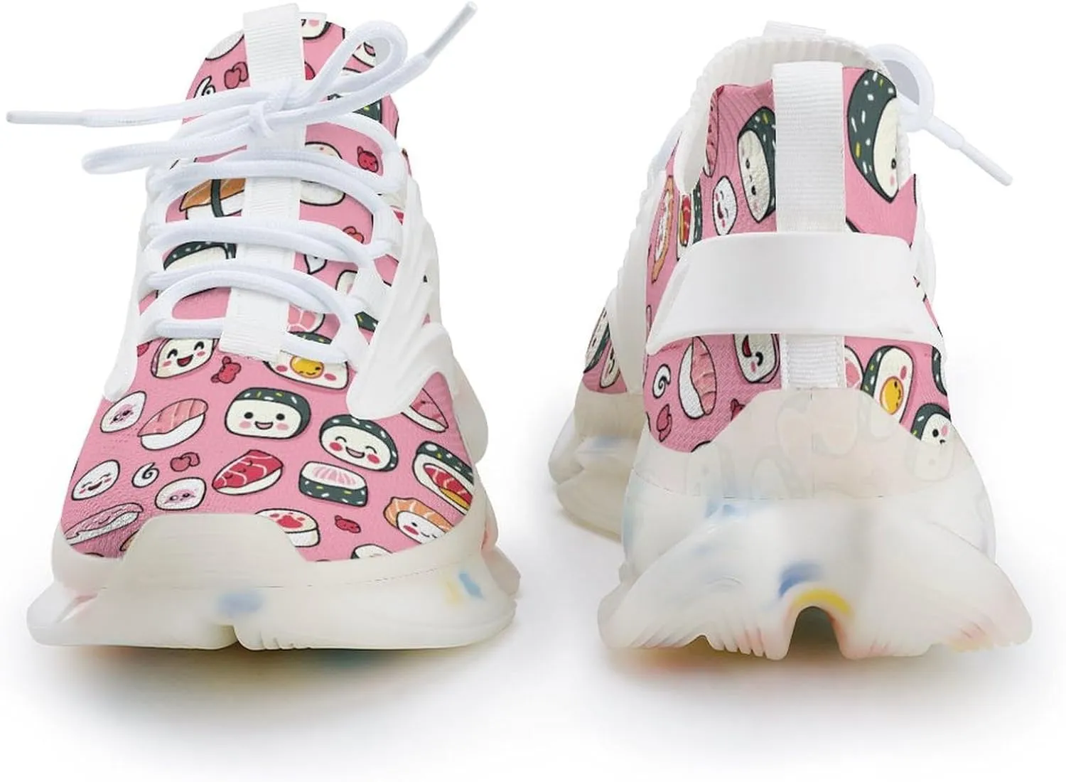 Japanese Sushi Food Men's Running Shoes Lightweight Walking Shoe Breathable Sneaker