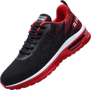 JARLIF Men's Lightweight Athletic Running Shoes Breathable Sport Air Fitness Gym Jogging Sneakers (Size 6.5-12.5)