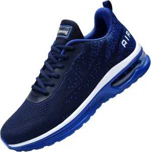 JARLIF Men's Lightweight Athletic Running Shoes Breathable Sport Air Fitness Gym Jogging Sneakers (Size 6.5-12.5)