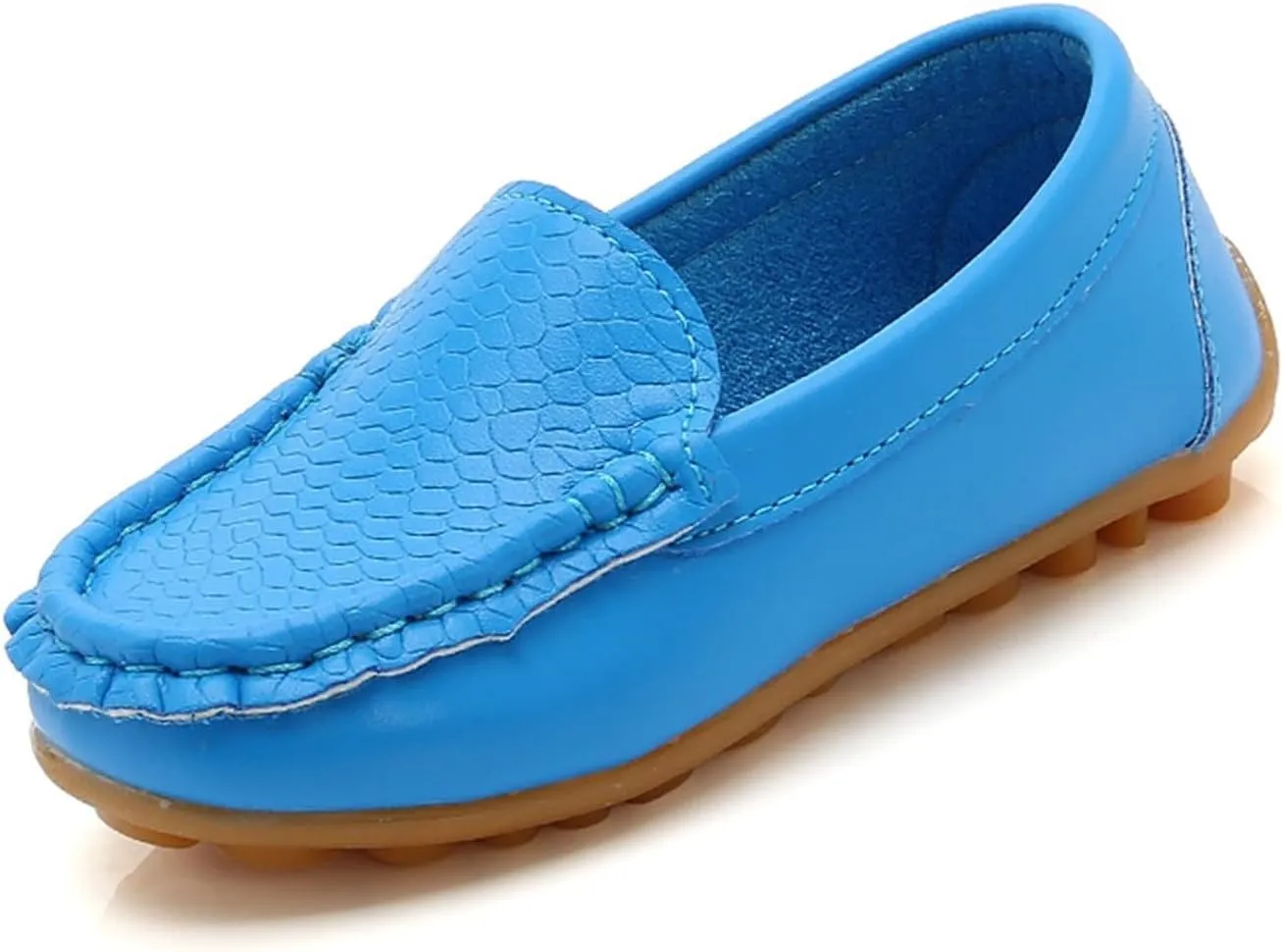 Kids Baby Leather Slip On Flat Shoes Sneaker Toddler Girls Boys Soft Sole Ankle Casual Sport Shoes Outdoor Walking Shoes