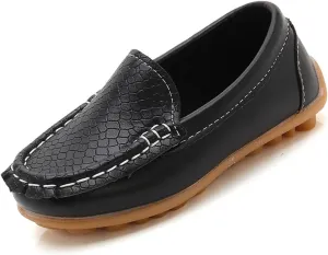 Kids Baby Leather Slip On Flat Shoes Sneaker Toddler Girls Boys Soft Sole Ankle Casual Sport Shoes Outdoor Walking Shoes