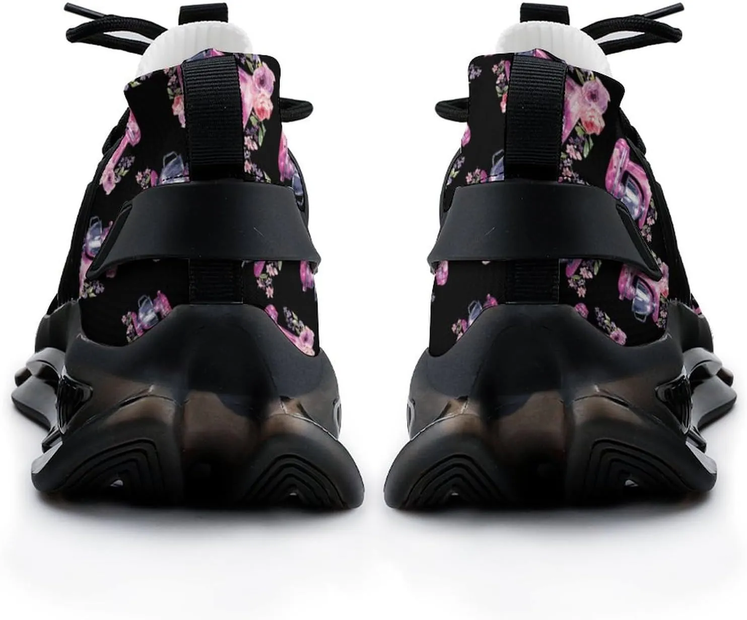 Kitchen Mixer with Floral Watercolor Men's Running Shoes Lightweight Walking Shoe Breathable Sneaker