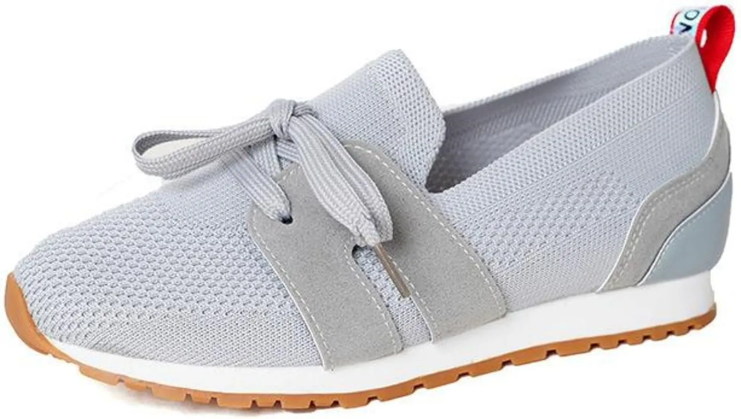 Ladmiple Running Shoes For Women Walking Shoes Comfort Light Weight Mesh Non Slip Casual Athletic Gym Tennis Slip On Sneakers