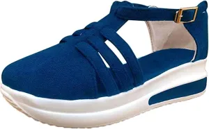 Ladmiple Shoes For Women Sneakers Slip Ons Memory Foam Comfort Walking Shoes Fashion Casual Summer Platform Flats Loafer