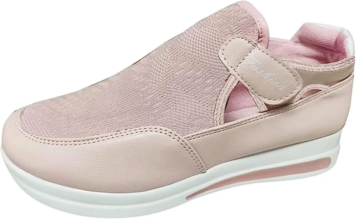 Ladmiple Shoes For Women Sneakers Slip Ons Walking Shoes Casual Lace Up Dressy Summer Fashion Cute Platform Flats Loafer