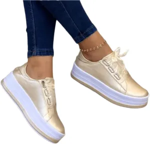 Ladmiple Shoes For Women Sneakers Slip Ons Walking Shoes Lady Platform Loafers Fashion Casual Dressy Summer Flats Shoes