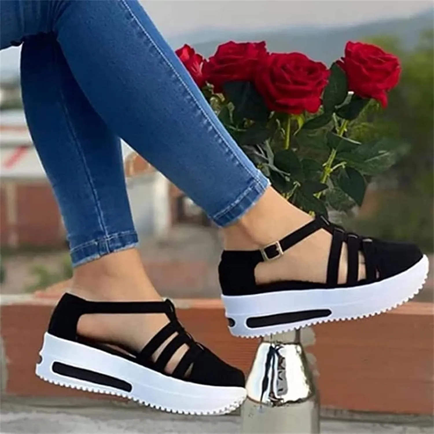 Ladmiple Shoes For Women Sneakers Trendy Slip On Canvas Shoes Comfort Walking Shoes Casual Summer Fashion Flats Loafers