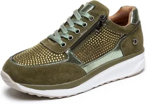 Ladmiple Sneakers For Women Walking Shoes Wide Width Slip on Glitter Shoes Fashion Dressy Summer Sparkly Flats Loafers
