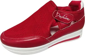 Ladmiple Sneakers For Women Walking Shoes Wide Width Slip on Glitter Shoes Fashion Sparkly Dressy Summer Flats Loafers